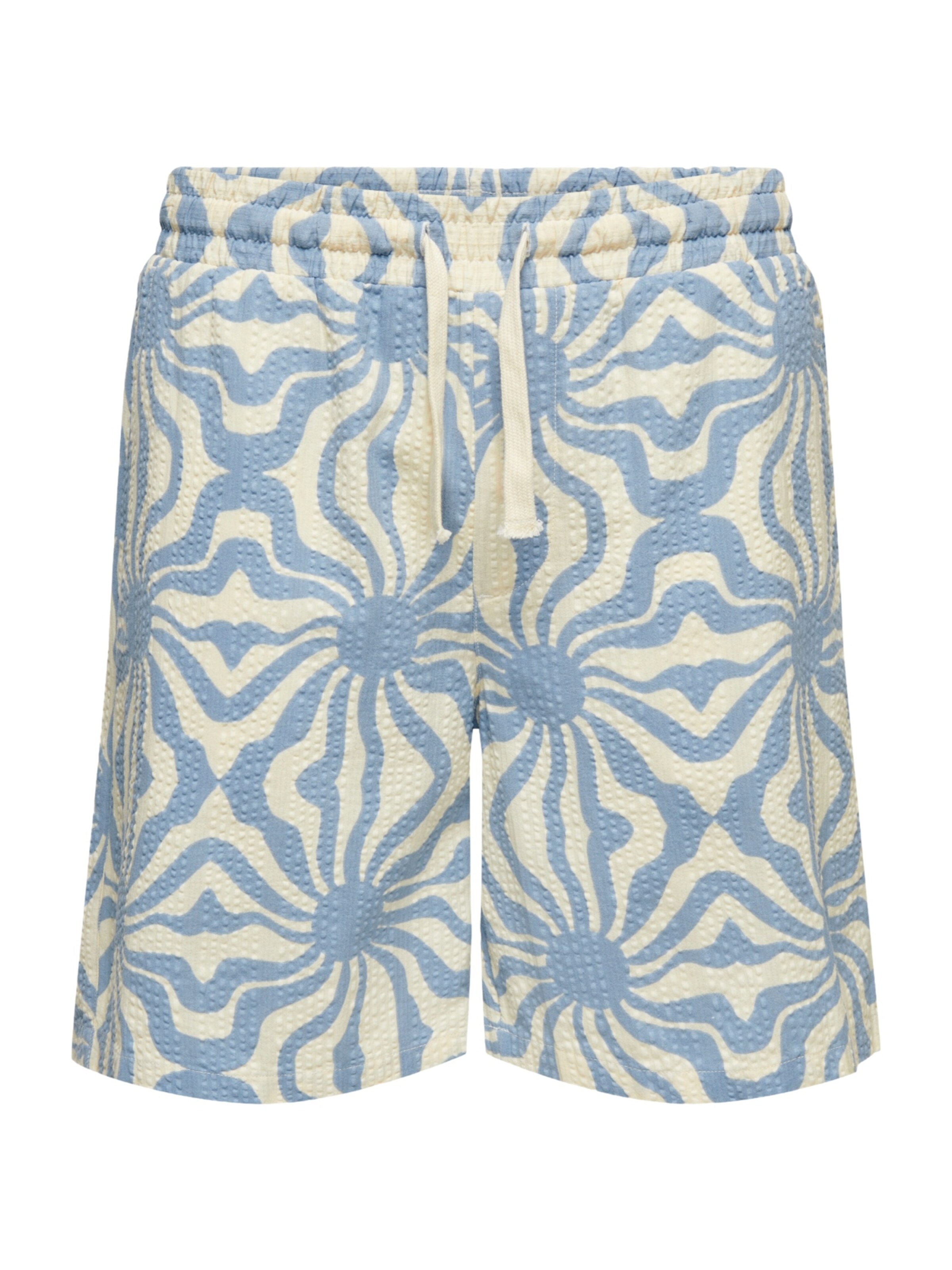 Only & Sons Loosefit Broek 'Cruz ' in Beige: voorkant