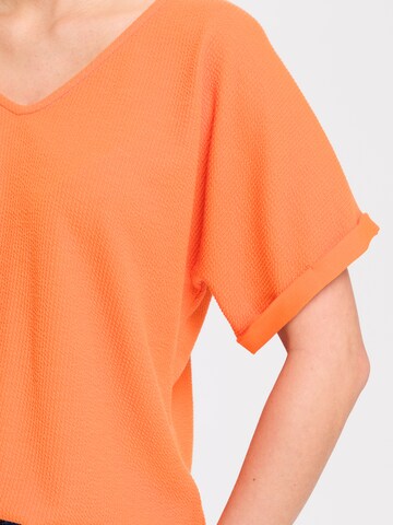 Cross Jeans Shirt in Orange