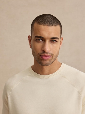 DAN FOX APPAREL Sweater 'Benno' in White