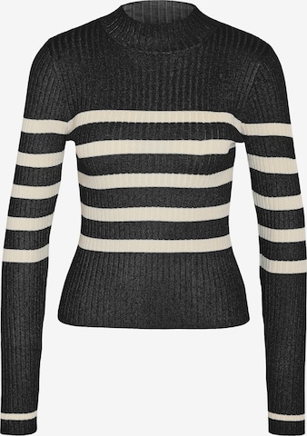 Pulover 'NMFIFI' de la Noisy may pe negru: față