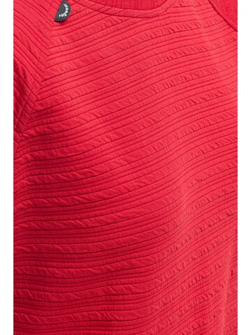 Ragwear Sweatshirt 'Joann' in Red