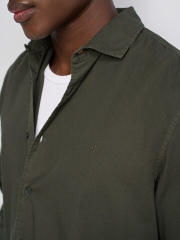 Coupe regular Chemise Salsa Jeans en vert