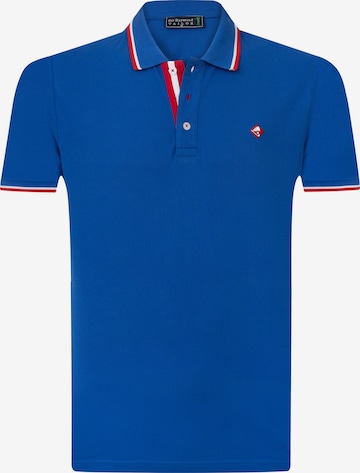 Sir Raymond Tailor Poloshirt 'Marcus' in Blau: predná strana