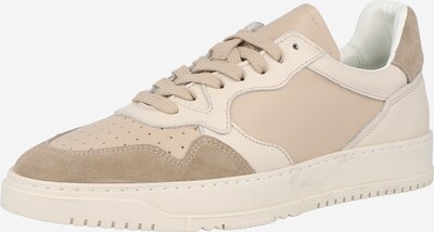 DAN FOX APPAREL Sneakers laag 'Enzo' in de kleur Beige / Bruin, Productweergave