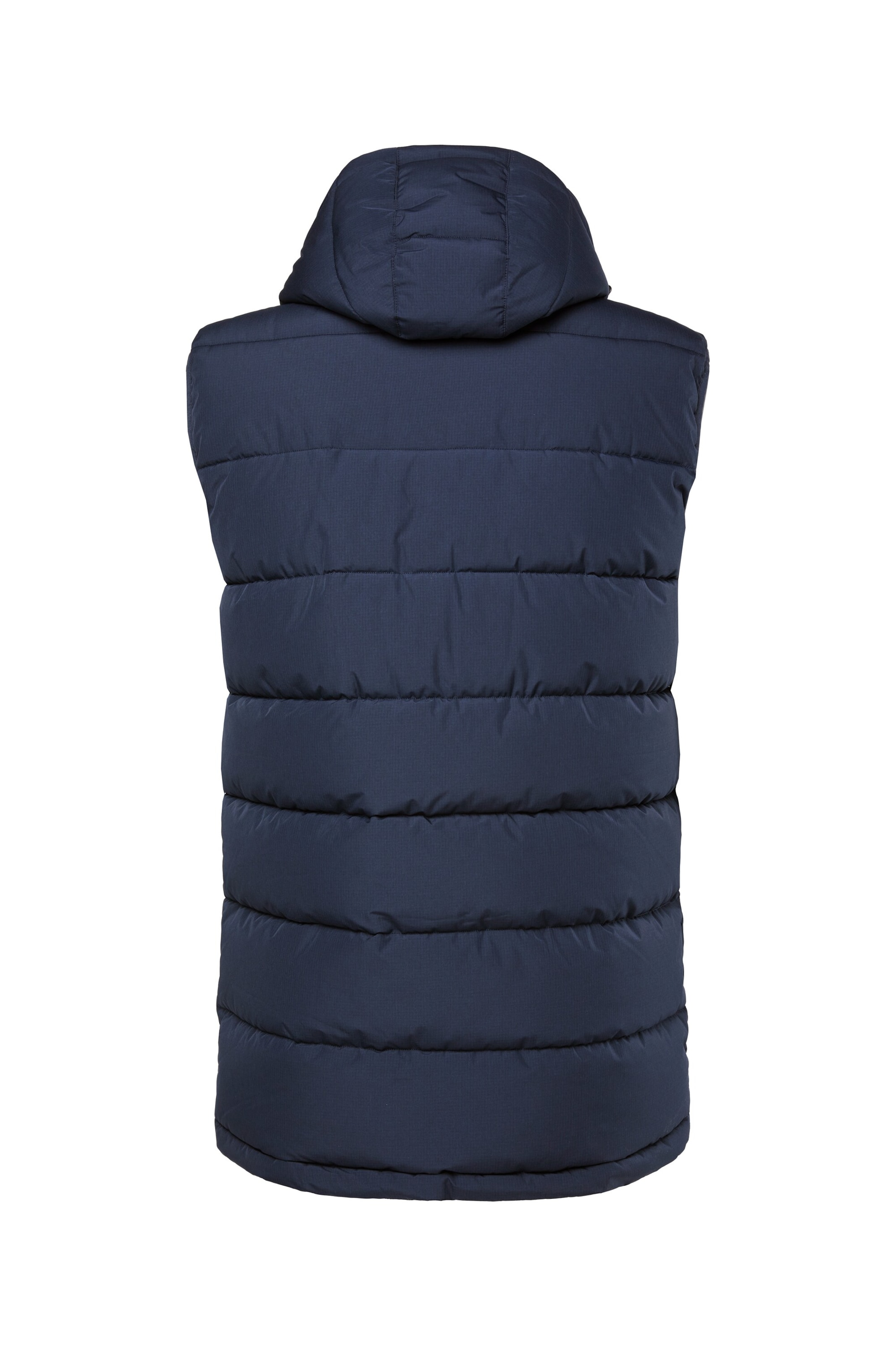 Men Plus Weste in Blau