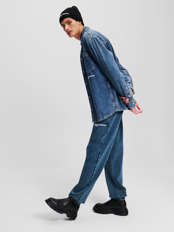 KARL LAGERFELD JEANS Regular fit Skjorta i blå