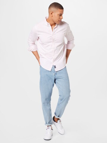 Coupe regular Chemise HOLLISTER en rose