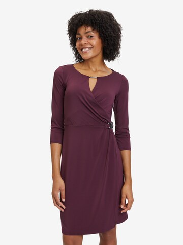 Robe Betty Barclay en violet : devant