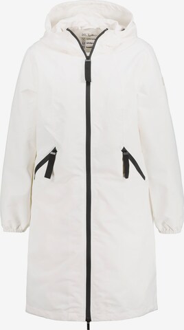 Ulla Popken Between-Seasons Coat in White: front