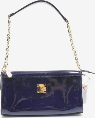 MCM Bag in One size in Blue: front