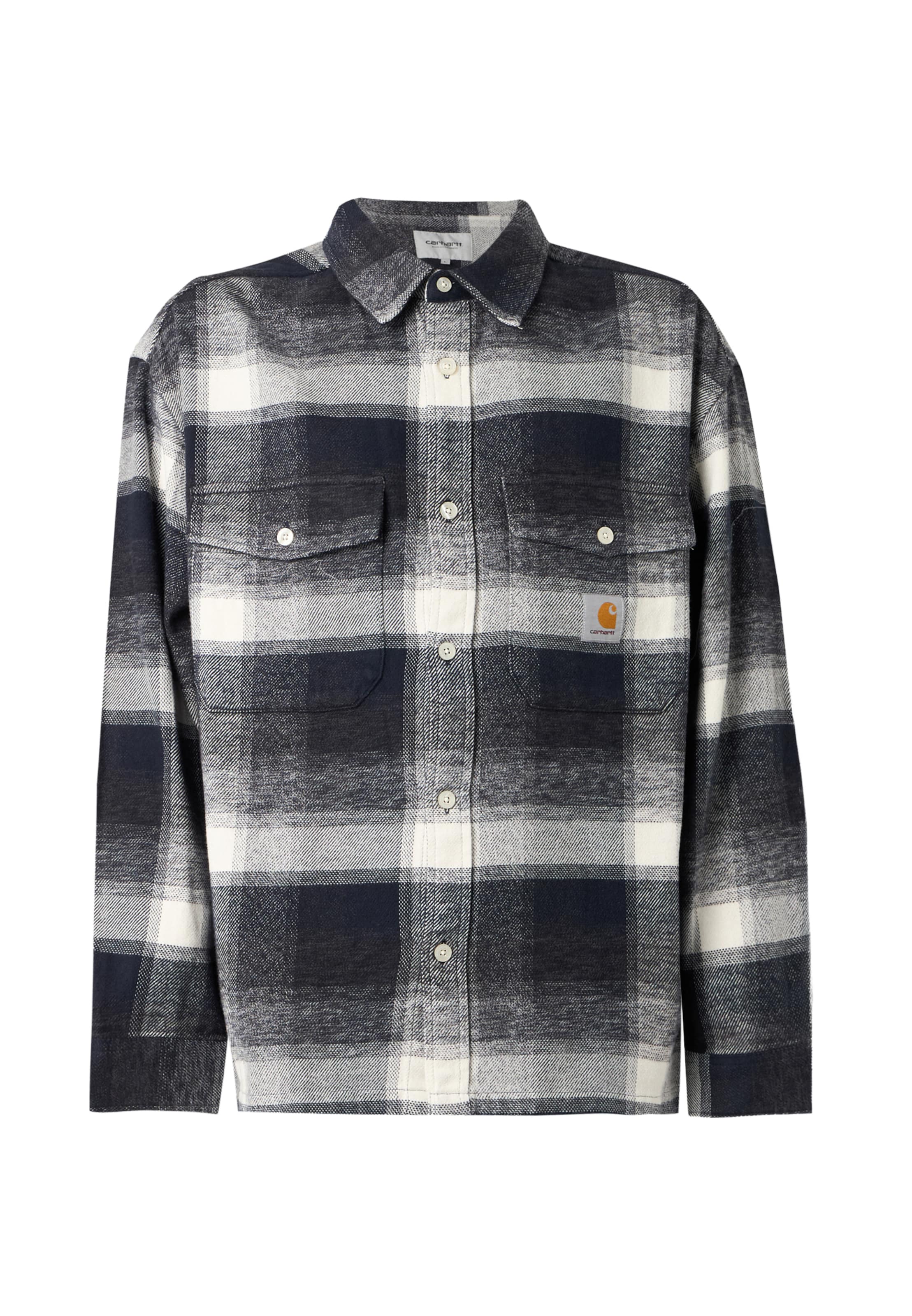 Fit confort Chemise 'Esterson' Carhartt WIP en bleu : devant