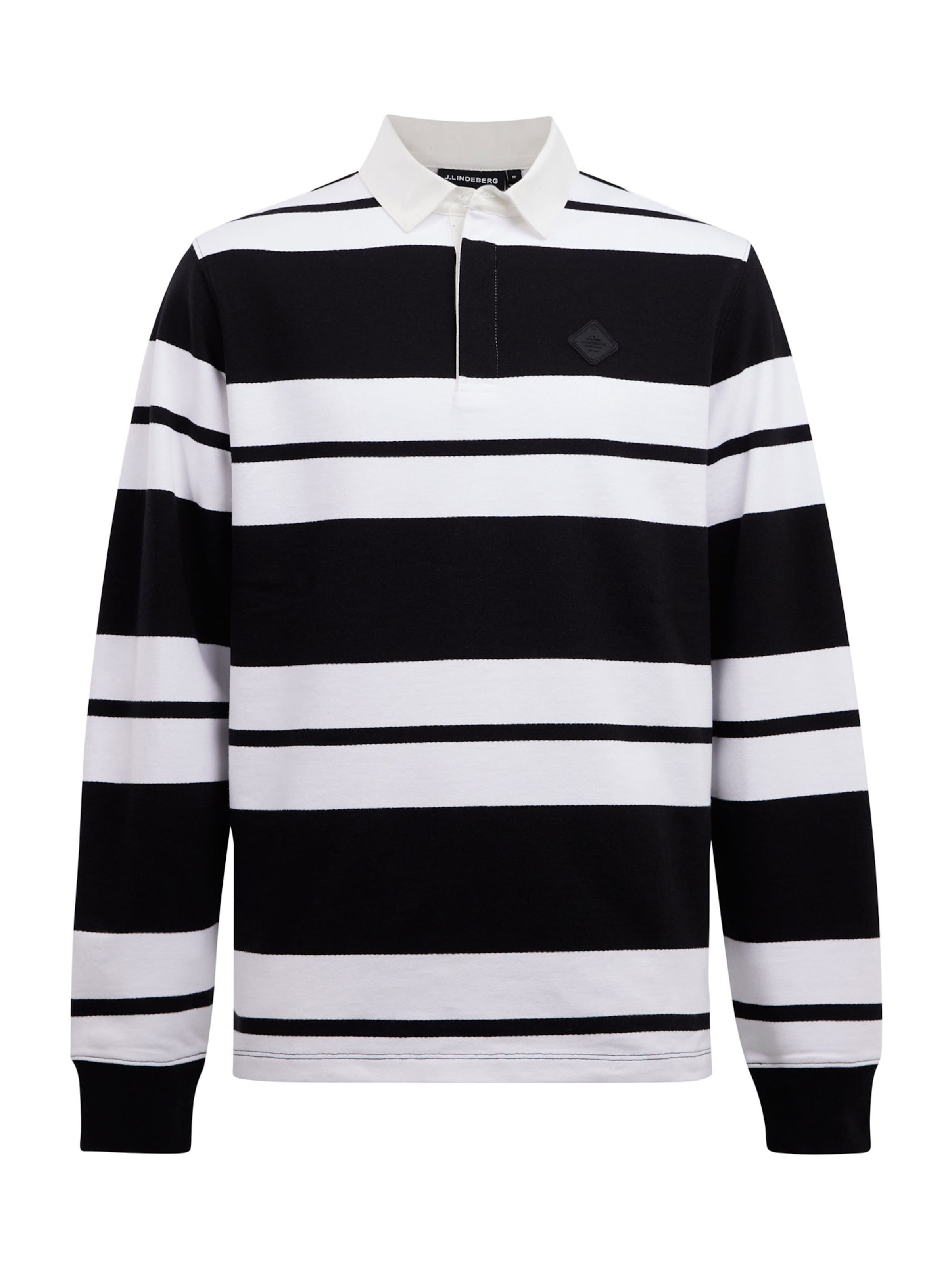 Männer Shirts J.Lindeberg Shirt 'Reed Rugby' in Schwarz - CU49401 Männer Shirts J.Lindeberg Shirt 'Reed Rugby' in Schwarz - CU49401