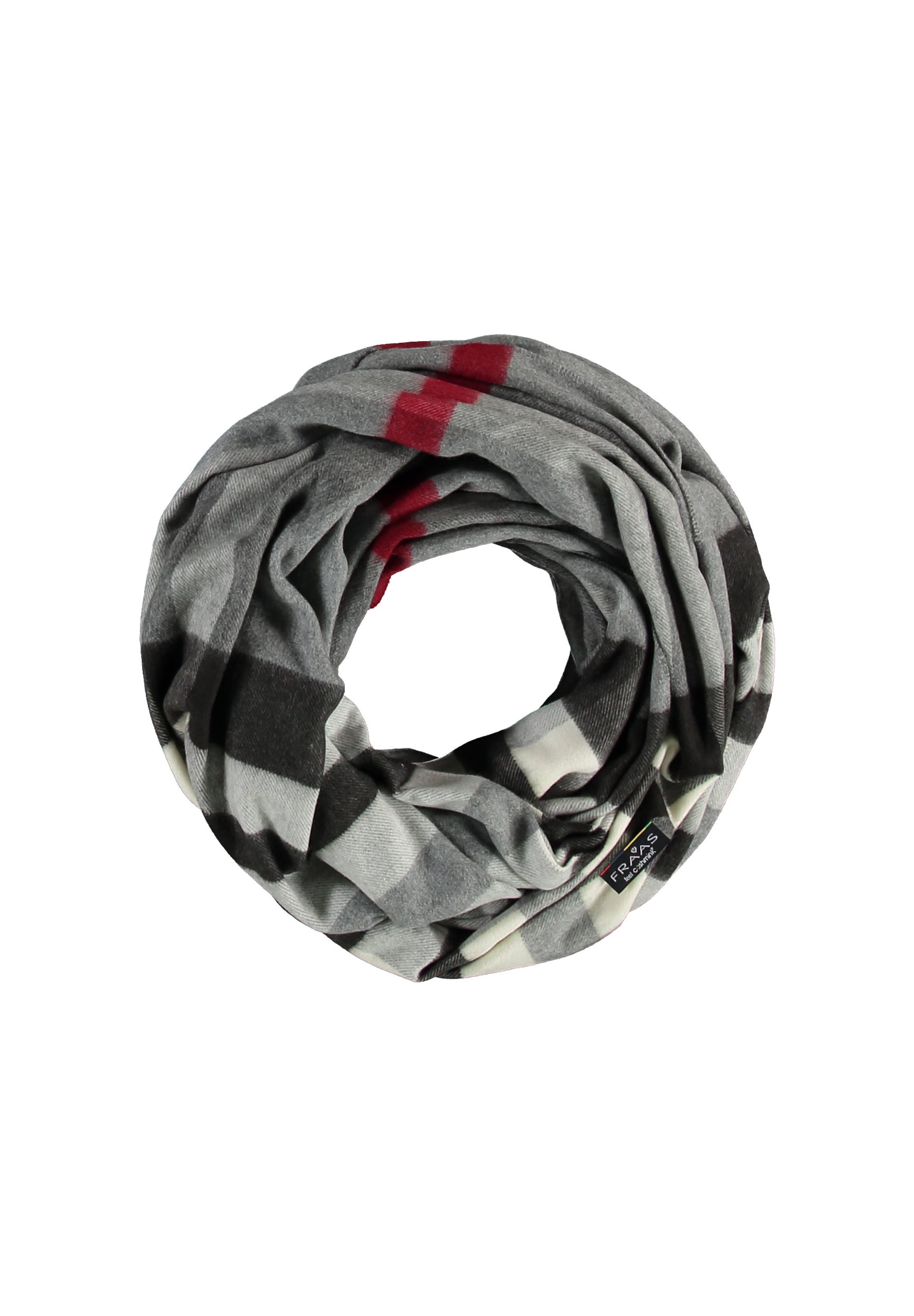 FRAAS Schal in Grau: Vorderseite