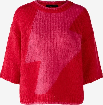 Pullover di OUI in rosso: frontale