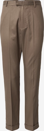ABOUT YOU x Jaime Lorente Trousers with creases 'Rico' in Brown, Item view