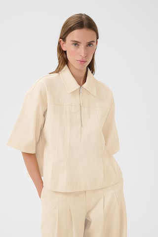 T-shirt 'Eleanor' KAREN BY SIMONSEN en beige : devant
