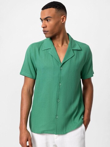 Coupe regular Chemise 'Manama' Antioch en vert