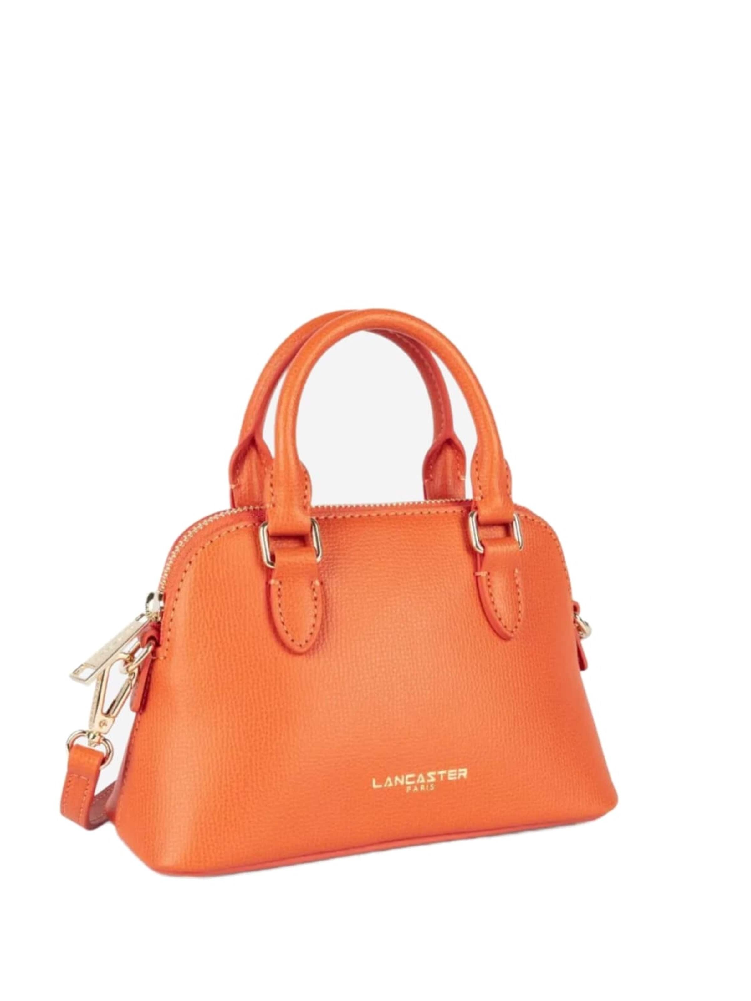 Sacs à main 'Lancaster Sac demi lune Zippé S Sierra Jia Orange' LANCASTER Paris en or