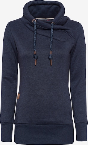 Ragwear Sweatshirt in Blue: front