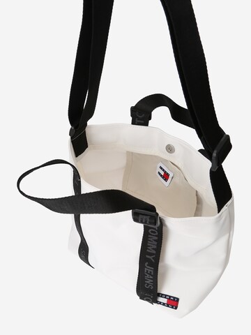 Tommy Jeans - Shopper 'Essential' em branco