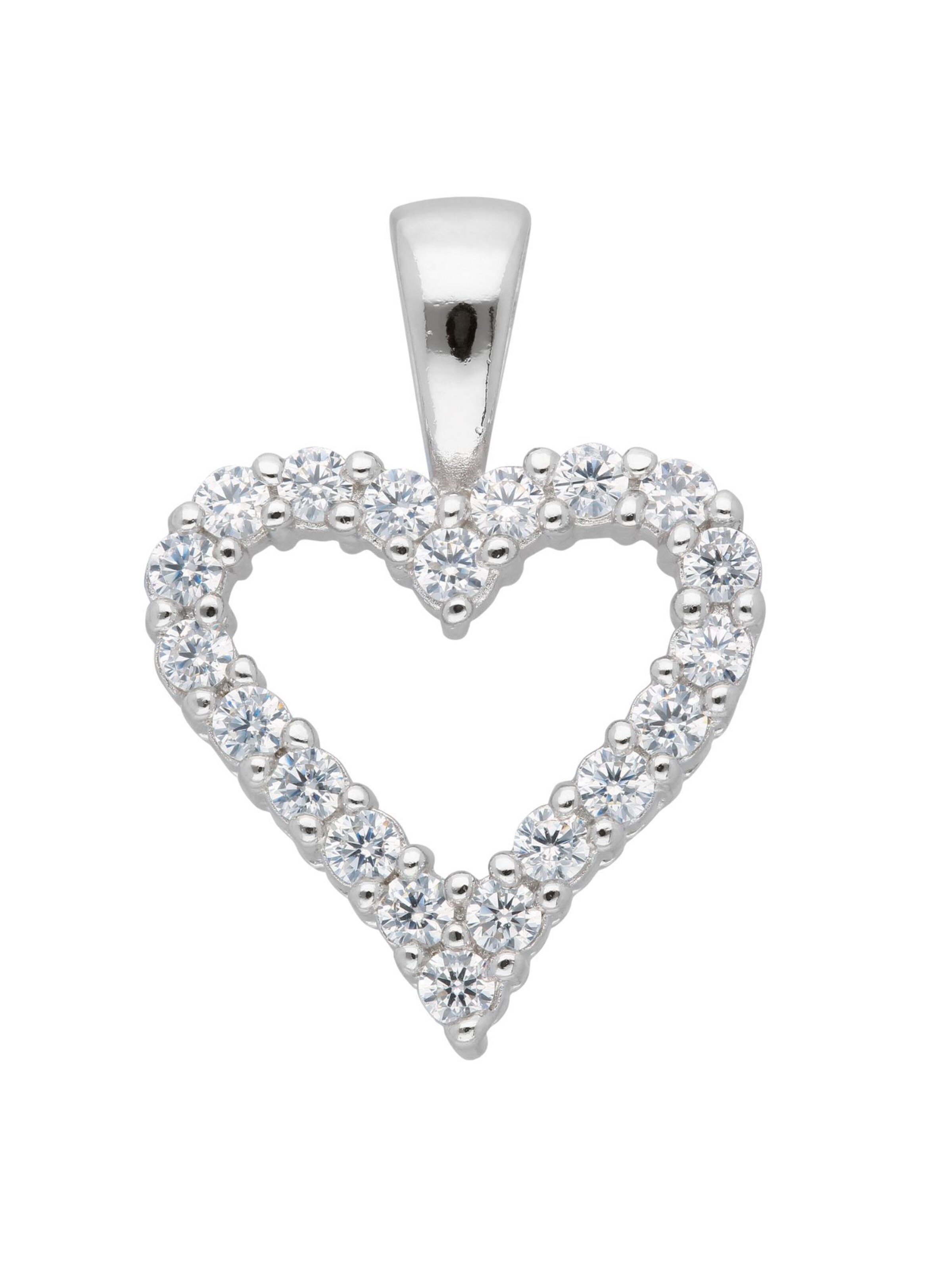 Adelia´s Pendant in Silver: front