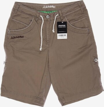 Schöffel Shorts in XS in Brown: front