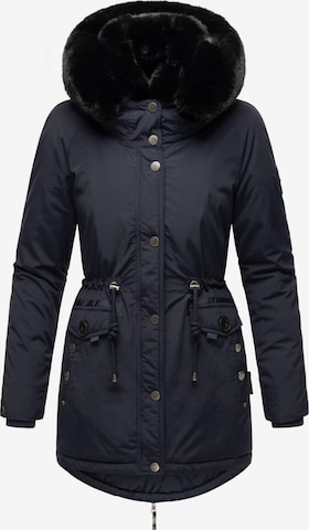 Parka invernale 'Sweety Deluxe' di NAVAHOO in blu: frontale