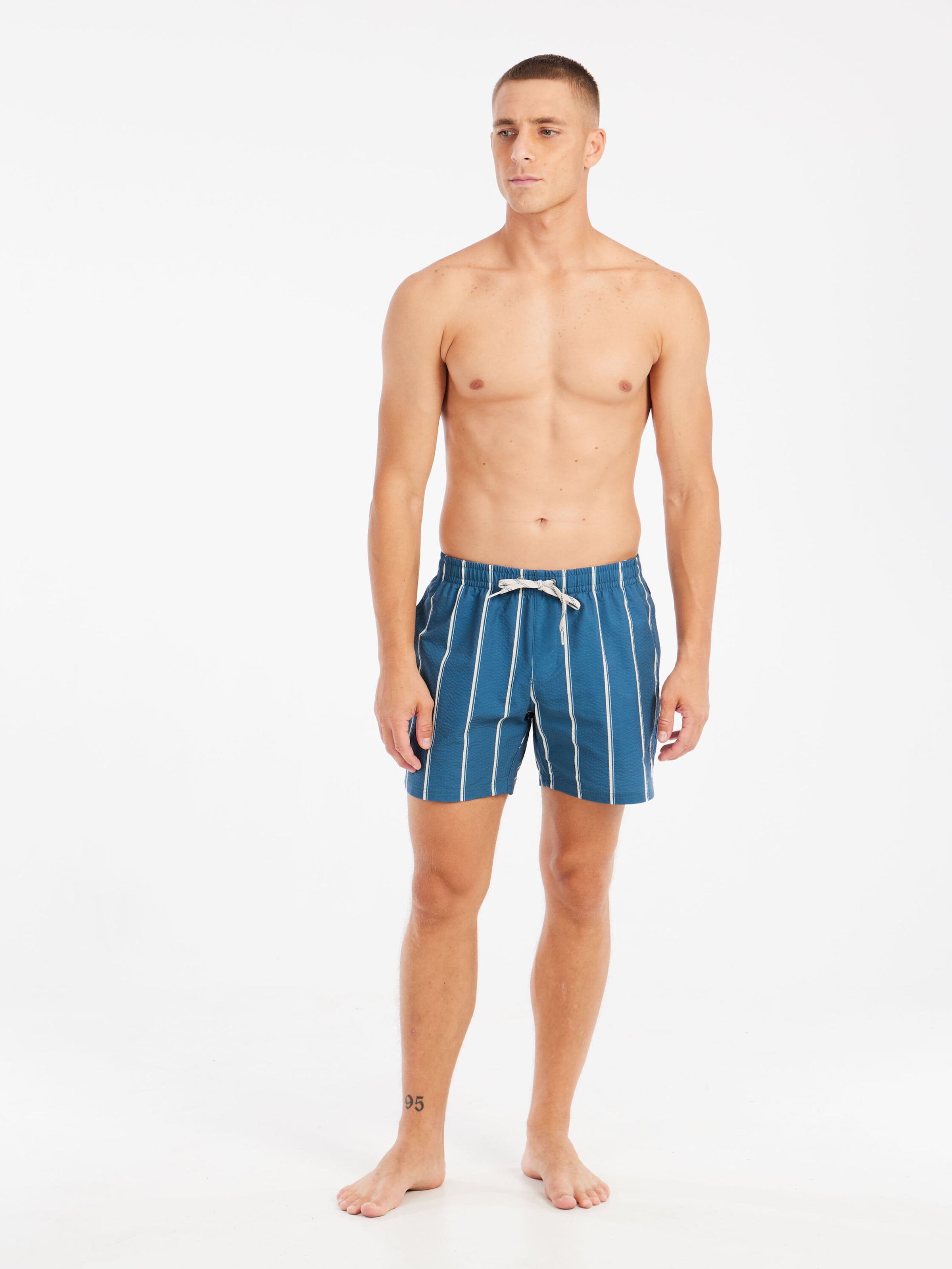 PROTEST Zwemshorts 'PRTGonz' in Blauw