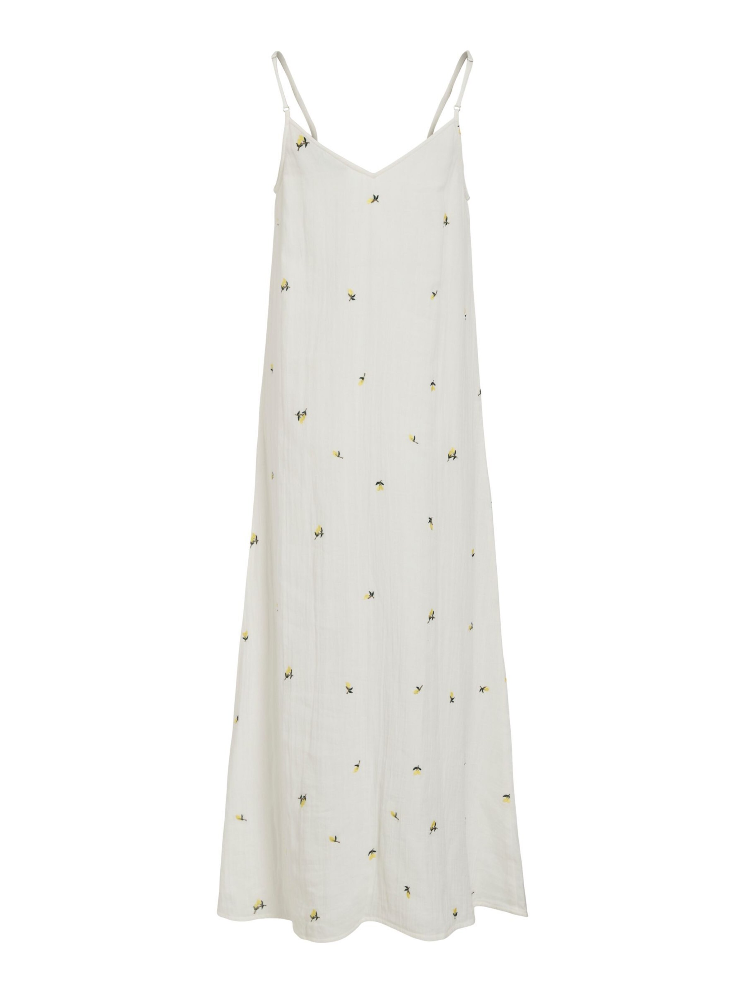 Robe 'VIBrodera' VILA en blanc