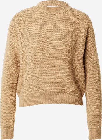 ABOUT YOU Pullover 'Nicola' in Beige: predná strana