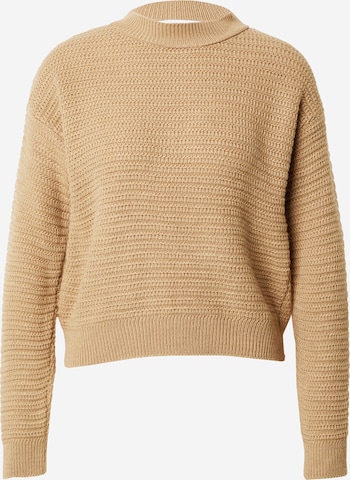 Pull-over 'Nicola' ABOUT YOU en beige : devant