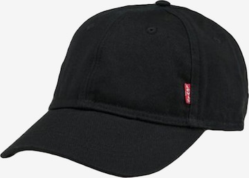 LEVI'S ® Cap 'Classic' in Schwarz: Vorderseite