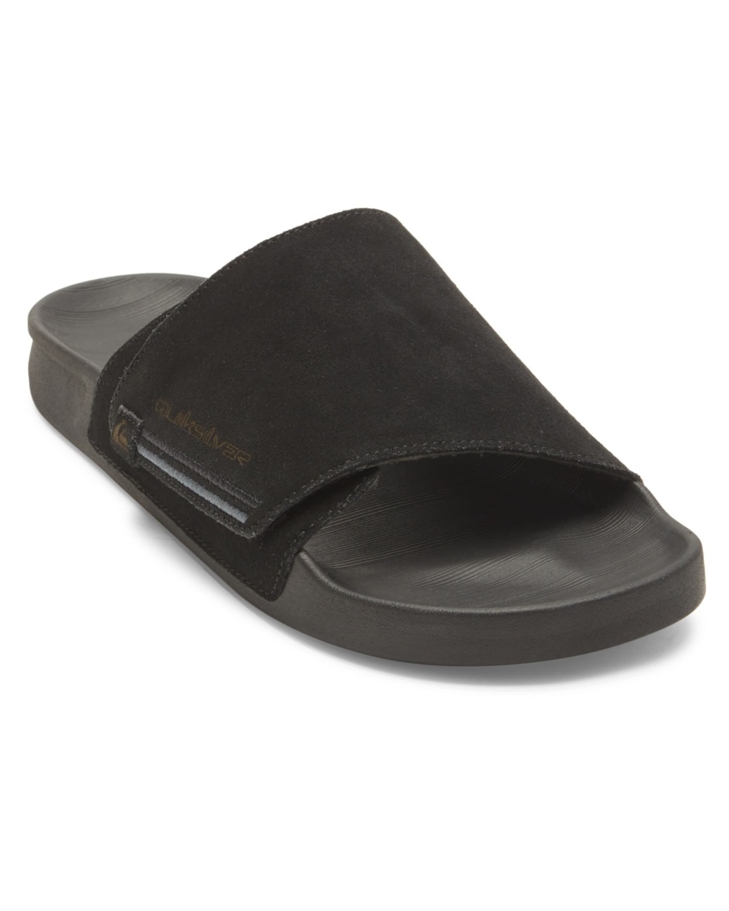 QUIKSILVER Mules 'Rivi' in Black: front