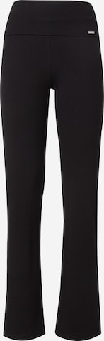 Aim'n Flared Workout Pants in Black: front