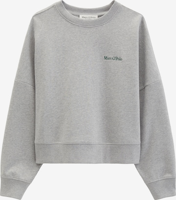 Sweat-shirt Marc O'Polo en gris : devant