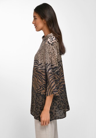 Emilia Lay Tunic in Brown