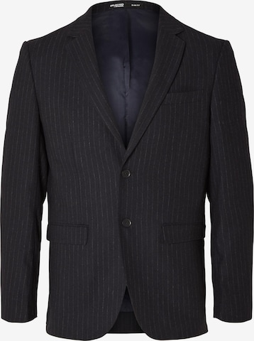 Coupe regular Veste de costume SELECTED HOMME en bleu : devant