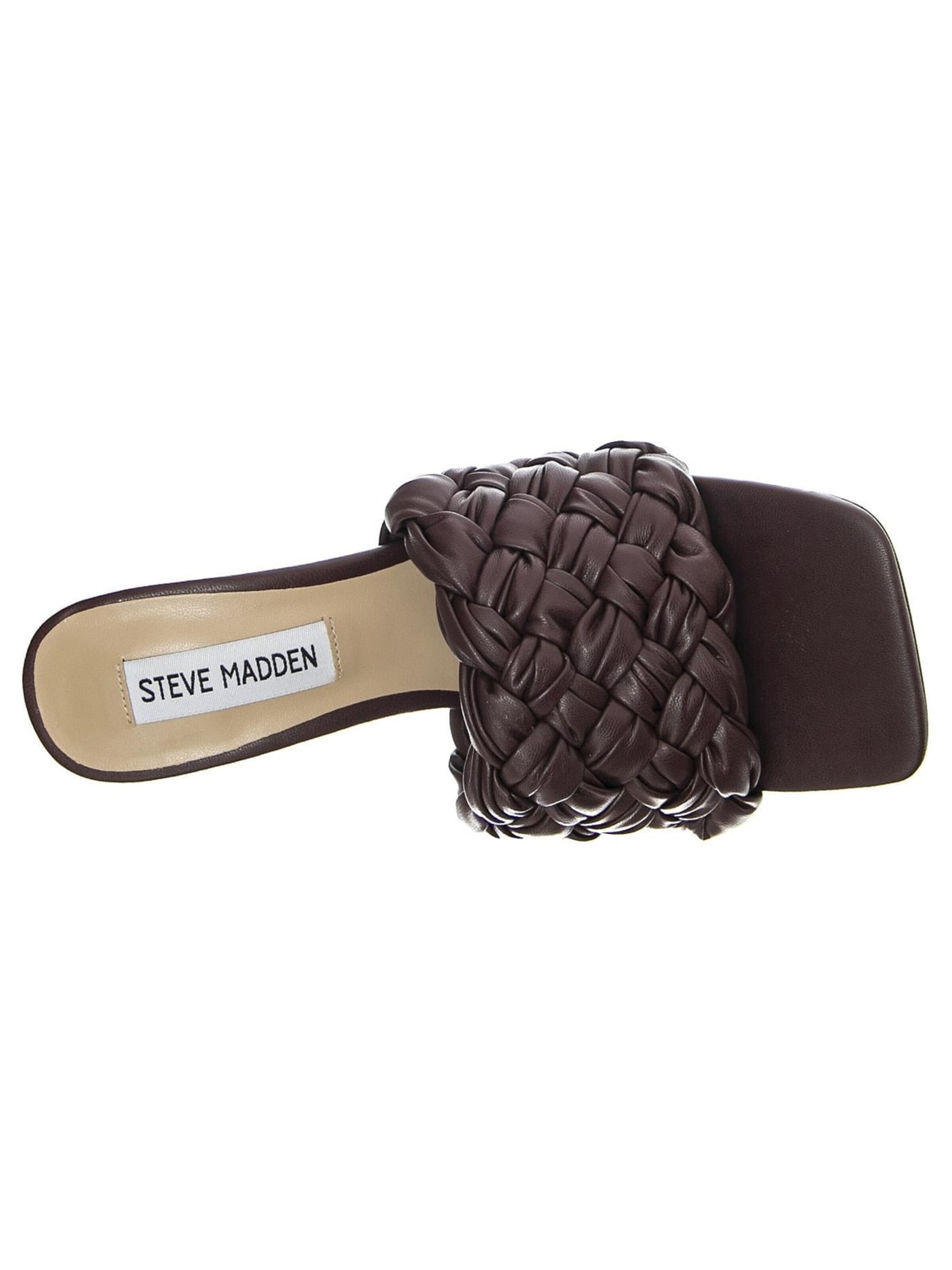 STEVE MADDEN Klapki 'W' Jarina Burgundy Sandals' w kolorze czerwony