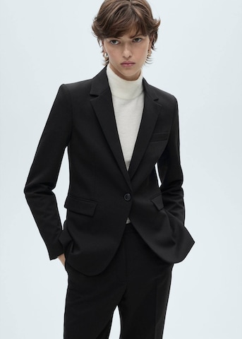 MANGO Blazer 'Boreal' in Schwarz: Vorderseite