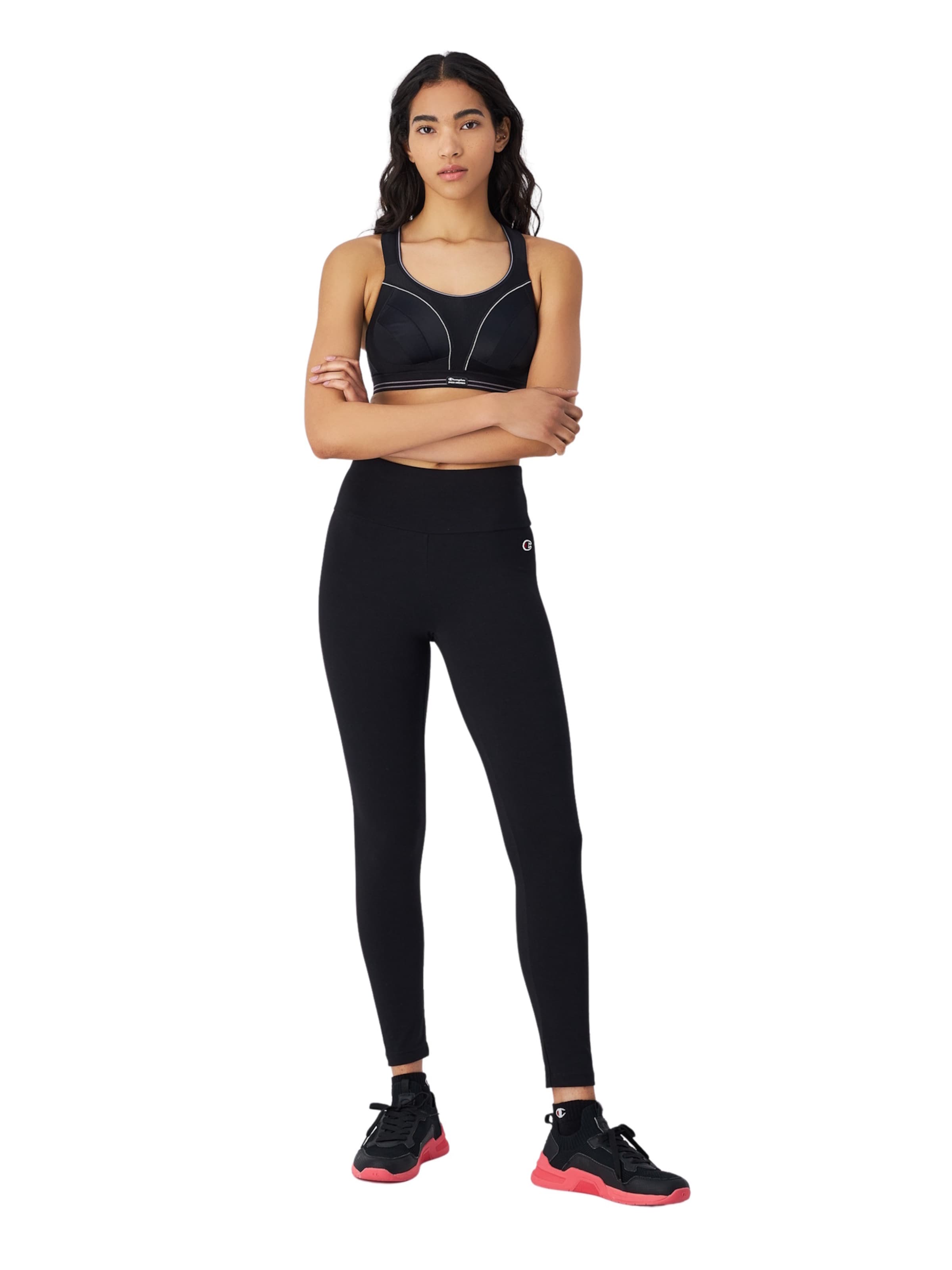 Bustier Soutien-gorge de sport Champion Authentic Athletic Apparel en noir