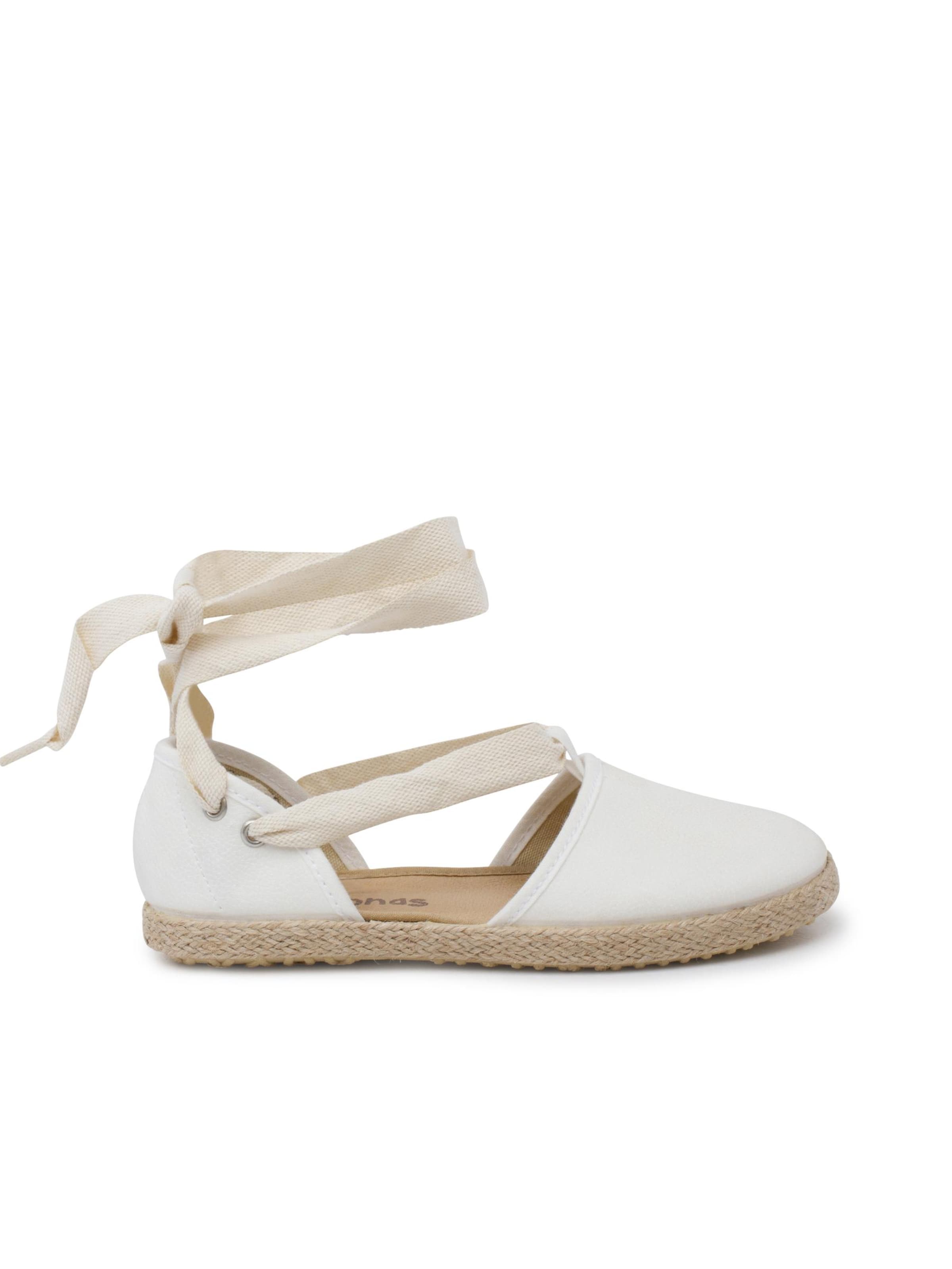 Sandales Pisamonas en blanc