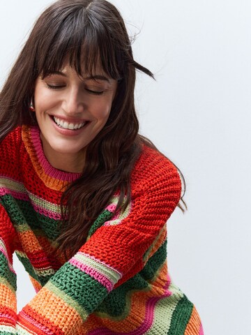 Next Pullover i blandingsfarvet