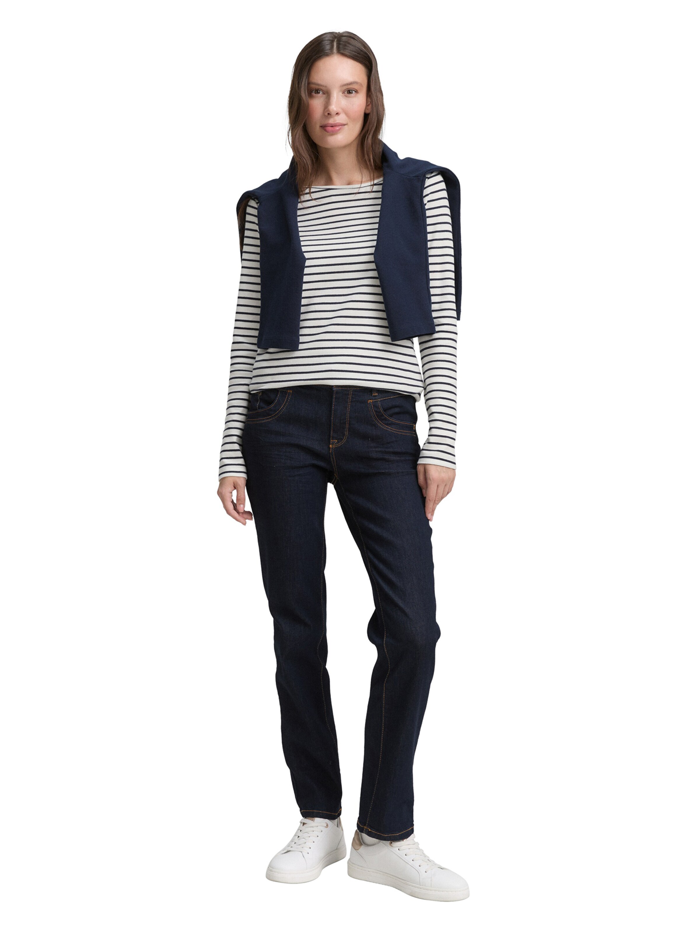 TOM TAILOR Tričko – bílá