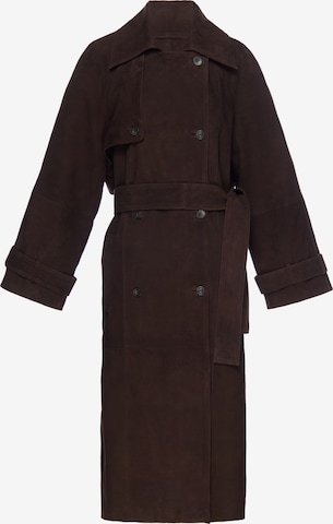 Manteau mi-saison DreiMaster PREMIUM en bleu : devant