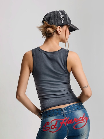 Haut Ed Hardy en bleu