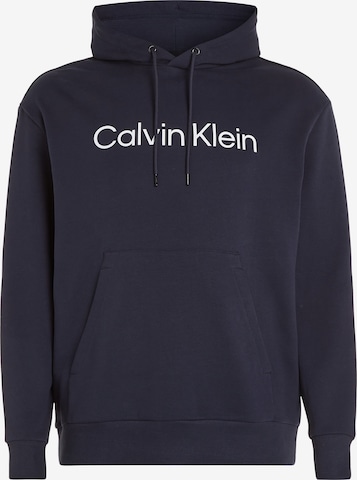 Calvin Klein Big & Tall كنزة رياضية بلون أزرق: الأمام