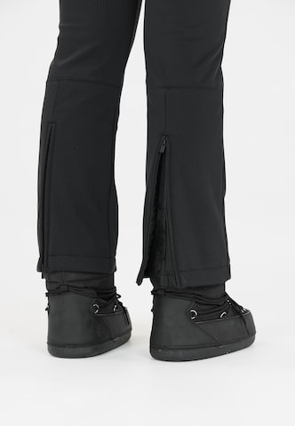 Athlecia Regular Softshellhose Vikki in Schwarz