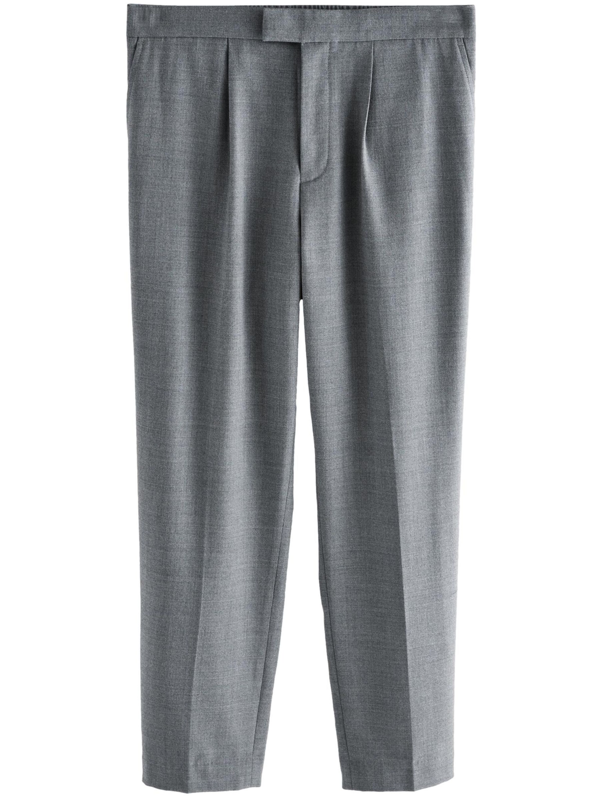 Pantalon à plis Next en gris : devant
