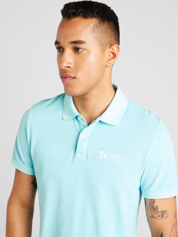 s.Oliver Poloshirt in Grün