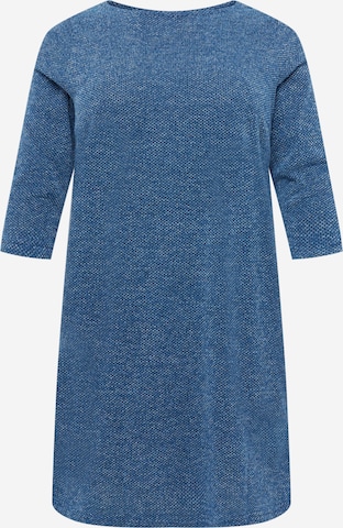 Robes en maille 'Martha' ONLY Carmakoma en bleu : devant